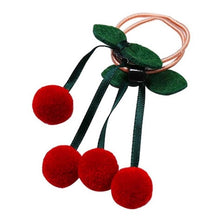 Load image into Gallery viewer, 2pcs Cute Cherry Kids Girls Elastic Hair Band Rope Children Headdress
