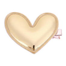 Load image into Gallery viewer, Cute PU Leather Heart-shaped Hairpins Girl Princess Hairclip Party Headwear Children Shiny Hair Accessories