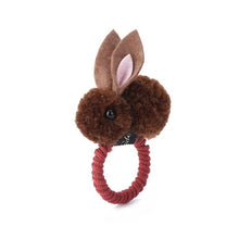 Load image into Gallery viewer, Headband Hair Ring for Kids Girls Cute Animals Rabbit Plush Hair Bands Felt Rabbit Ears Kid Hair Accessories Hair Pins for Girls